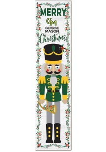 KH Sports Fan George Mason University Nutcracker Leaning Sign - Green