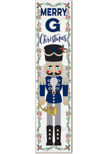 KH Sports Fan Georgetown Hoyas Nutcracker Leaning Sign - Blue