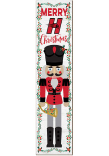 KH Sports Fan Hartford Hawks Nutcracker Leaning Sign - Red