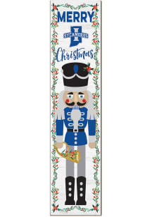 KH Sports Fan Indiana State Sycamores Nutcracker Leaning Sign - Blue