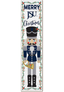 KH Sports Fan Jackson State Tigers Nutcracker Leaning Sign - Blue