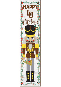 KH Sports Fan Lehigh University Nutcracker Leaning Sign - Brown