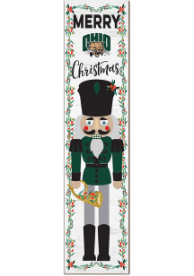 KH Sports Fan Ohio Bobcats Nutcracker Leaning Sign - Green