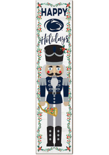 KH Sports Fan Penn State Nittany Lions Nutcracker Leaning Sign - Blue