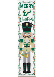 KH Sports Fan South Florida Bulls Nutcracker Leaning Sign - Green