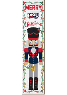 KH Sports Fan Robert Morris Colonials Nutcracker Leaning Sign - Red