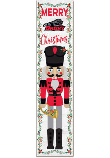 KH Sports Fan Drury Panthers Nutcracker Leaning Sign - Red