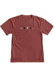 Blue 84 Nebraska Red Iconic Icons Short Sleeve Fashion T Shirt