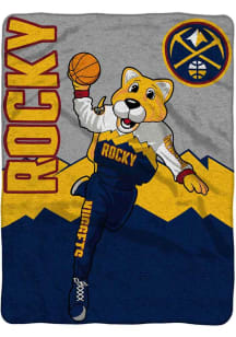 Denver Nuggets Mascot 60x80 Raschel Blanket