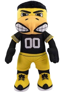 Iowa Hawkeyes 10 Inch Mascot Plush - Black