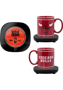 Chicago Bulls 12oz Mug with Warmer Ceramic Mug - Red