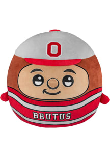 Ohio State Buckeyes Kiri Cloud Throw Pillow - Red