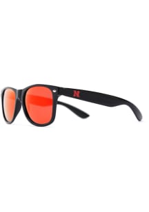 Nebraska Cornhuskers Black Mens Sunglasses