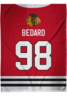 Chicago Blackhawks 60" x 80" Raschel Throw Blanket - Black