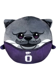 K-State Wildcats 12 in Throw Pillow - Purple
