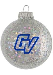 Grand Valley State Lakers Sparkle Ornament - Silver