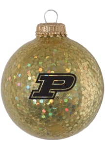 Purdue Boilermakers Sparkle Ornament - Gold