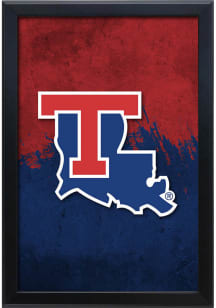 Louisiana Tech Bulldogs Snap Frame LED Sign - Black