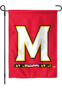 Maryland Terrapins 13x18 2 Sided Garden Flag - Red