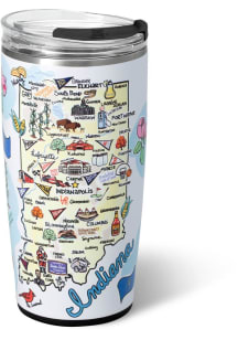 Indiana Swig Fish Kiss 22oz Stainless Steel Tumbler - White