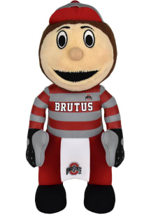 Ohio State Buckeyes Brutus Buckeye 10 inch Plush - Red