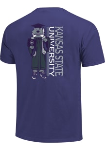 K-State Wildcats Purple Achievement Unlocked Short Sleeve T Shirt