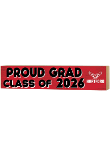 KH Sports Fan Hartford Hawks Class of 2026 Block Sign - Red