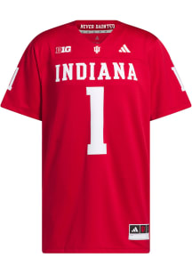 Adidas Indiana Hoosiers Crimson Premier Football Jersey