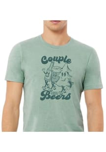 Wisconsin Blue Two Tree Beers Short Sleeve Fashion T Shirt