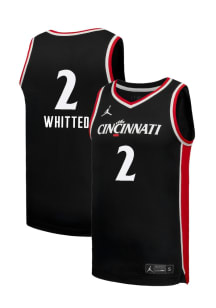 Paige Whitted  Nike Cincinnati Bearcats Black NIL Replica Jersey