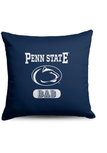 Penn State Nittany Lions Dad 18x18 Throw Pillow - Navy Blue
