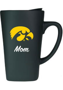 Iowa Hawkeyes 16oz Soft Touch Mom Ceramic Mug - Black