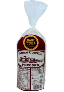 Indiana Amish Country Popcorn Baby White Corn Kernels 1lb Snack