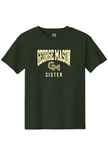 Summit Sportswear George Mason University Youth Green Sister Short Sleeve T-Shirt