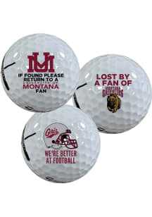 Montana State Bobcats Funny Golf Balls