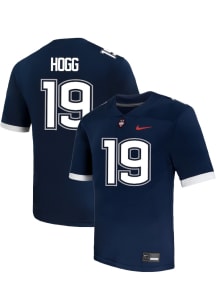 Ethan Hogg  Nike UConn Huskies Navy Blue NIL Name And Number Football Jersey