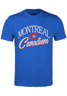 Levelwear Montreal Canadiens Blue Richmond Origins Short Sleeve T Shirt