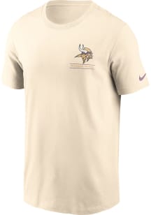 Nike Minnesota Vikings White Vintage Essential Short Sleeve T Shirt