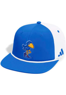 Adidas Kansas Jayhawks Blue Locker Room Rope Snapback Mens Snapback Hat