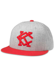 Kansas City Monarchs Grey 2T Archive 400 Mens Snapback Hat