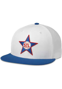 St Louis Stars Grey 2T Archive 400 Mens Snapback Hat