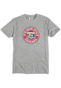 Chicago Grey Old Style Short Sleeve Fashion T Shirt