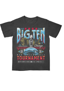 Big Ten Black 2026 Big Ten Men's Basketball Tournament Short Sleeve Fashion T Shirt
