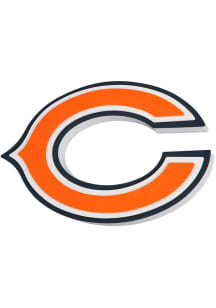 Chicago Bears 3D Wall Sign - Navy Blue