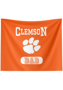 Clemson Tigers Dad 34x40 Tapestry Blanket