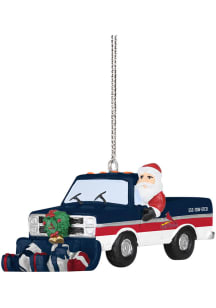 St Louis Cardinals Snow Plow Ornament - Red