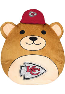 Kansas City Chiefs 9 Inch Reversible Squisherz Monkey/Bear Bear Plush