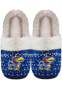 Kansas Jayhawks Toothbrush Yarn Cup Sole Womens Slippers