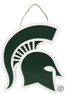 Forever Collectibles Michigan State Spartans 3D Logo Sign Sign - Green