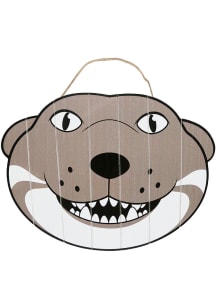 Forever Collectibles K-State Wildcats Mascot Head Sign Sign - Purple